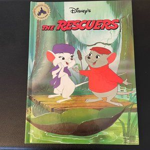 Vintage Disney Large Hardcover Picture Book - The Rescuers